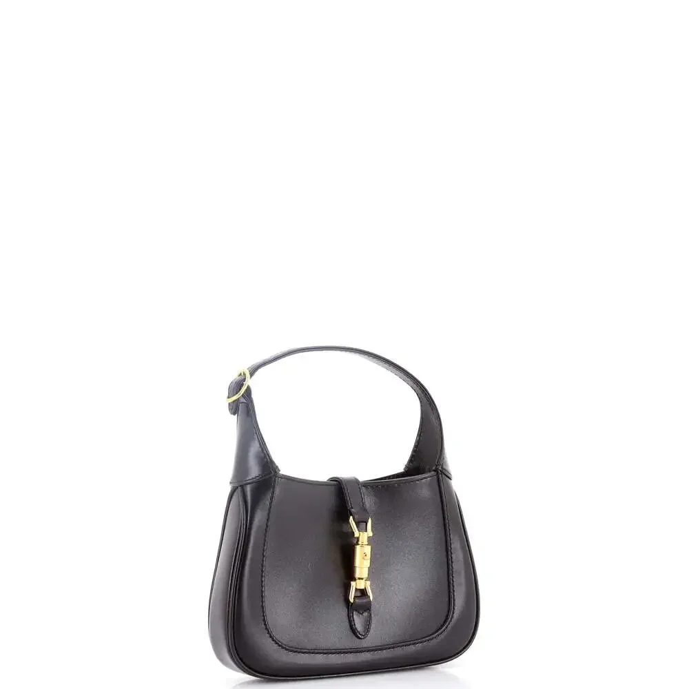 Gucci Jackie Hobo Leather Mini #228459G19B - Picture 2 of 8